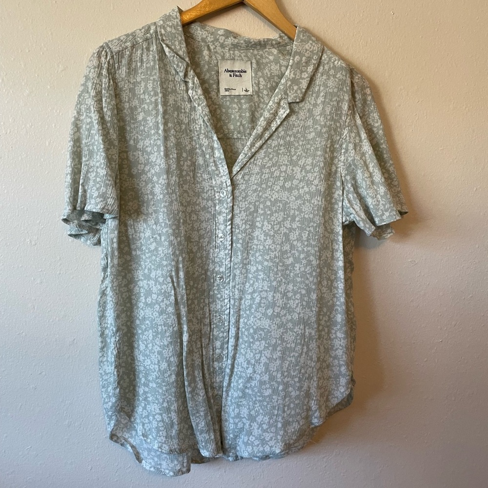 A&F Button Up Top